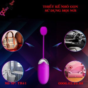 Alternative view of Trứng rung điều khiển bằng app Pretty Love Abner