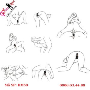 Alternative view of Máy rung kích thích hậu môn tự động rung móc, điều khiển từ xa HM58
