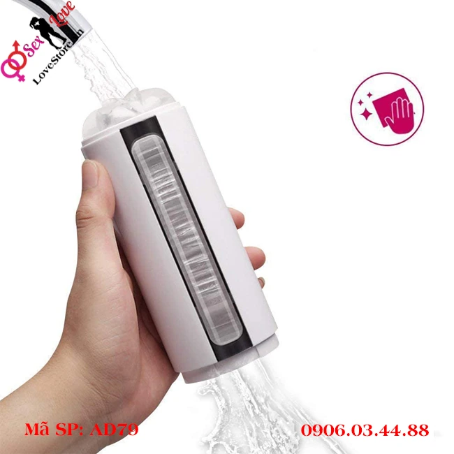 Cách làm sạch phần thân máy bú mút Ailighter Airjet
