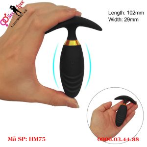 Alternative view of Trứng rung hậu môn điều khiển từ xa không dây 10 tần số cho nam, nữ HM75