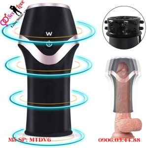 Máy rung đầu dương vật 12 tần số rung cho nam
