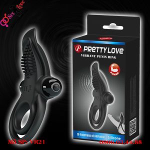 Vòng rung siêu mạnh hình lưỡi gai 10 kiểu rung Pretty Love