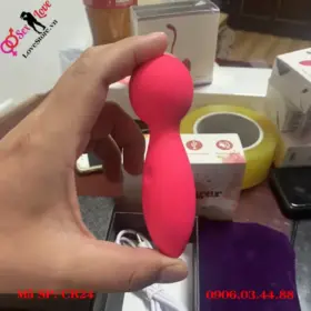 Chày rung siêu nhỏ hai đầu chơi 10 chế độ