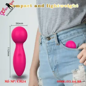 Chày rung siêu nhỏ hai đầu chơi 10 chế độ 4