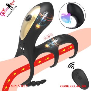 Đồ chơi vòng đeo dương vật cho nam giới 10 chế độ rung