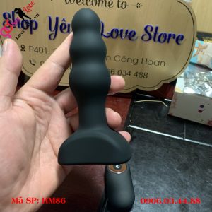 Máy rung cắm hậu môn điều khiển từ xa tự động thụt HM86