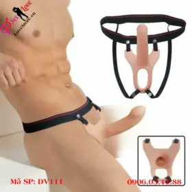 dương vật giả rỗng ruột có dây đeo dv111
