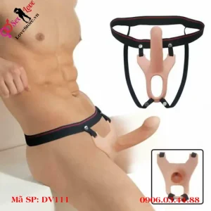 dương vật giả rỗng ruột có dây đeo dv111