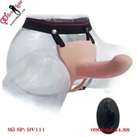 Dương vật giả rỗng ruột DV111 có rung điều khiển từ xa không dây