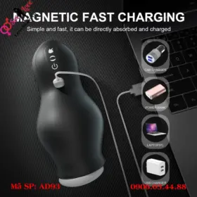 Cổng sạc nhanh USB từ tính tiện lợi