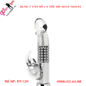 Alternative view of Dương vật giả rung ngoáy Alice 3,8cm