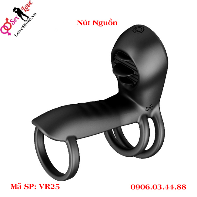 Vòng Silicon Cho Nam 12 Chế Độ Rung Liếm Tăng Cường Đời Sống Tình Dục 26