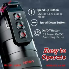 Máy thủ dâm nam rung siêu mạnh Leten Strong Blasting 13