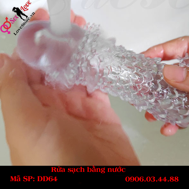 Bao đôn dên 3,5cm kiểu dáng râu rồng kích thích 26