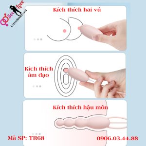 Alternative view of Trứng rung Roselex 2 đầu kích thích cho nữ