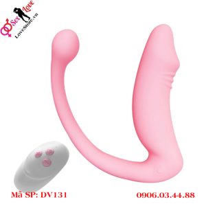 Máy rung 2 động cơ hậu môn và âm đạo cho chị em