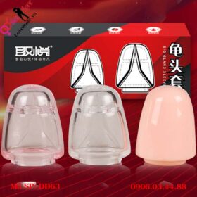Bộ 2 vỏ đôn quy đầu dương vật cho nam giới 7