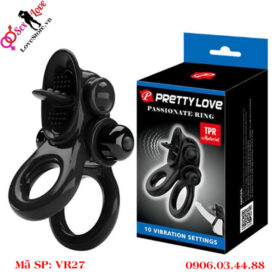 Vòng đeo lưỡi liếm Passionate Ring 10 chế độ rung liếm 6