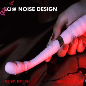 Alternative view of Máy rung kích thích kép cho chị em phụ nữ màu hồng 20cm