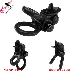 Alternative view of Vòng đeo lưỡi liếm Passionate Ring 10 chế độ rung liếm