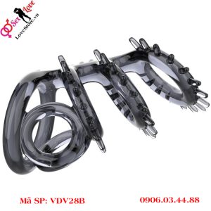 Alternative view of 2 kiểu vòng đeo dương vật nhiều gai cho nam giới
