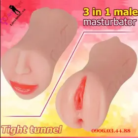 Đồ chơi dành cho nam 3 trong 1 kích thích dương vật tạo cực khoái 17