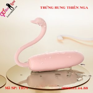 Trứng rung thiên nga Roselex gợi cảm điều khiển từ xa không dây cho nữ