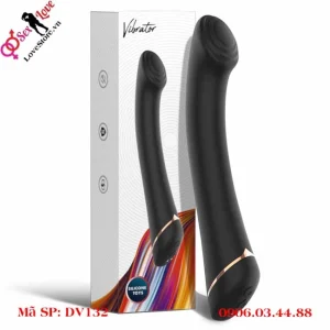 máy rung đầu cong silicon kích thích điểm g dv132