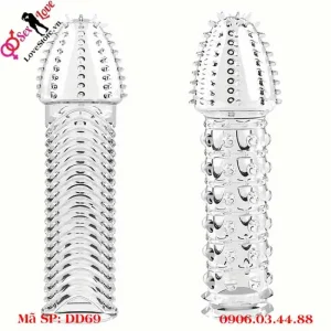 Bao cao su đôn dên gai bi, gai vân siêu mềm DD69