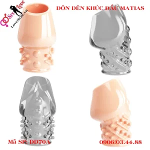 Bao cao su đôn dên khúc đầu Pretty Love Matias - DD70A