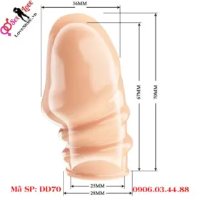 Kích thước bao đôn dên khúc đầu Jeremy