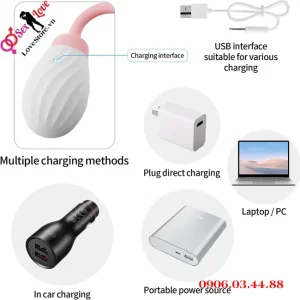 Cổng sạc pin USB tiện lợi