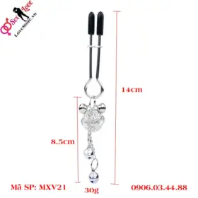 Kích thước kẹp đầu ti 5 chuông