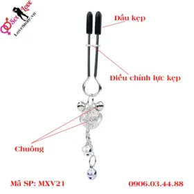 thiết kế độc đáo 5 chuông mini