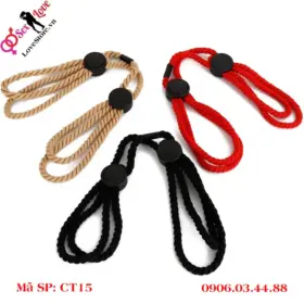 Còng tay bằng dây thừng