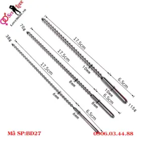 3 kích thước que inox cho bạn lựa chọn