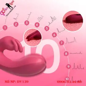 10 chế độ rung kích thích điềm G hoàn toàn khác nhau