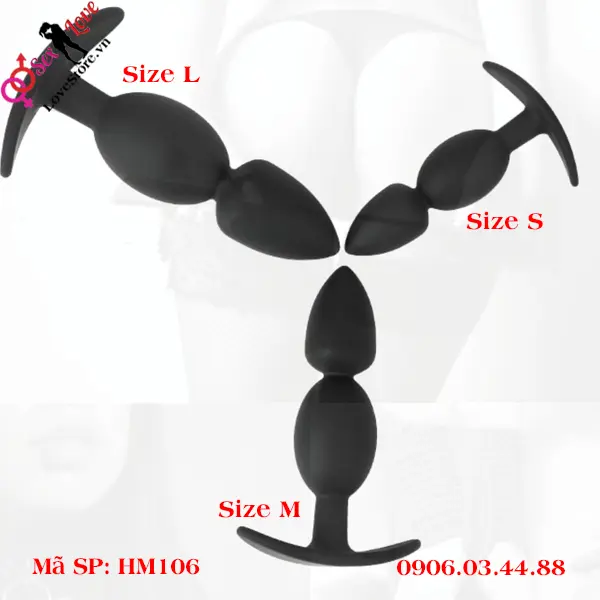3 size phích hậu môn 2 nấc cho bạn lựa chọn