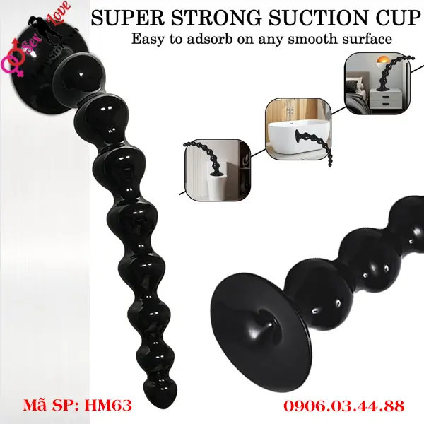 Cách sử dụng chuỗi hạt hậu môn 36cm