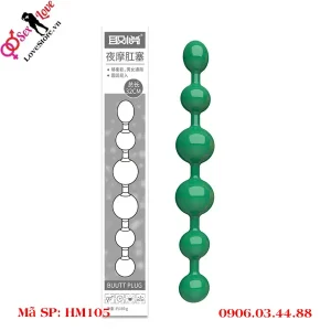 Chuỗi hạt hậu môn 2 đầu màu xanh