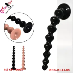 Đế gắn tường chuỗi hạt hậu môn siêu dài chắc chắn