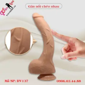 Thiết kế cong dài với đường gân nổi kích thích