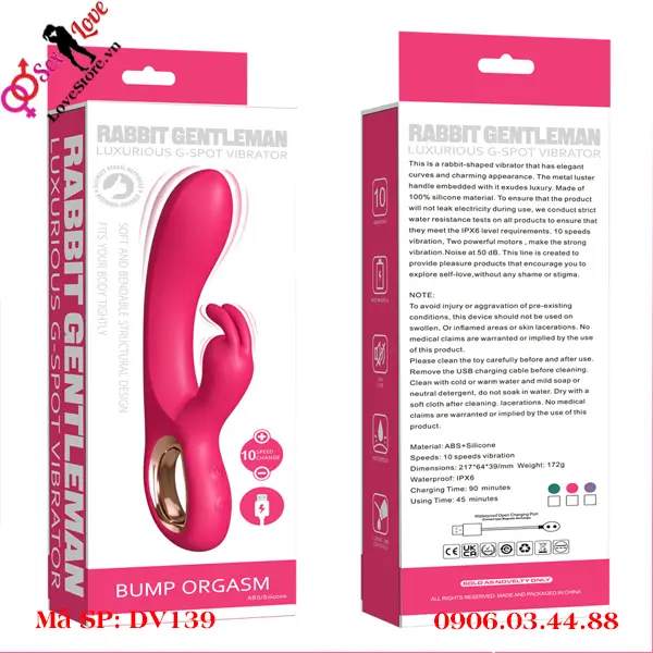 hộp máy rung Rabbit Gentleman