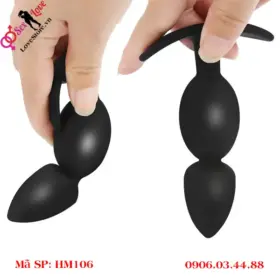 Phích cắm hậu môn HM106 - 2 nấc trải nghiệm