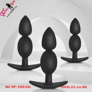 Phích hậu môn 2 nấc silicon HM106