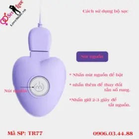 Bộ sạc lại trứng rung siêu mềm