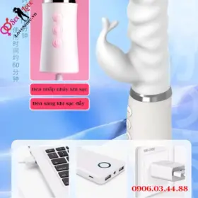 Cổng sạc USB tiện lợi được cắm vào đáy