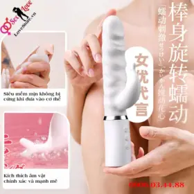 3 chế độ xoay, 5 chế độ rung ngoáy kích thích dương vật giả Yu Shinoda