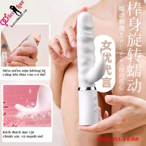 3 chế độ xoay, 5 chế độ rung ngoáy kích thích dương vật giả Yu Shinoda