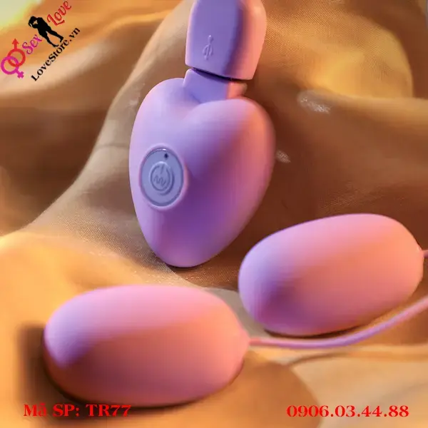 Trứng rung siêu mềm sạc lại TR77B